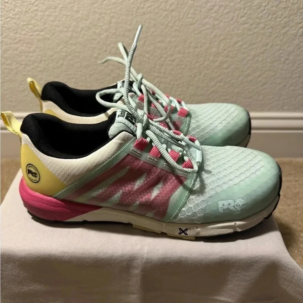 Timberland PRO Radius Composite Toe Sneakers, Multi, Women's Size 8.5